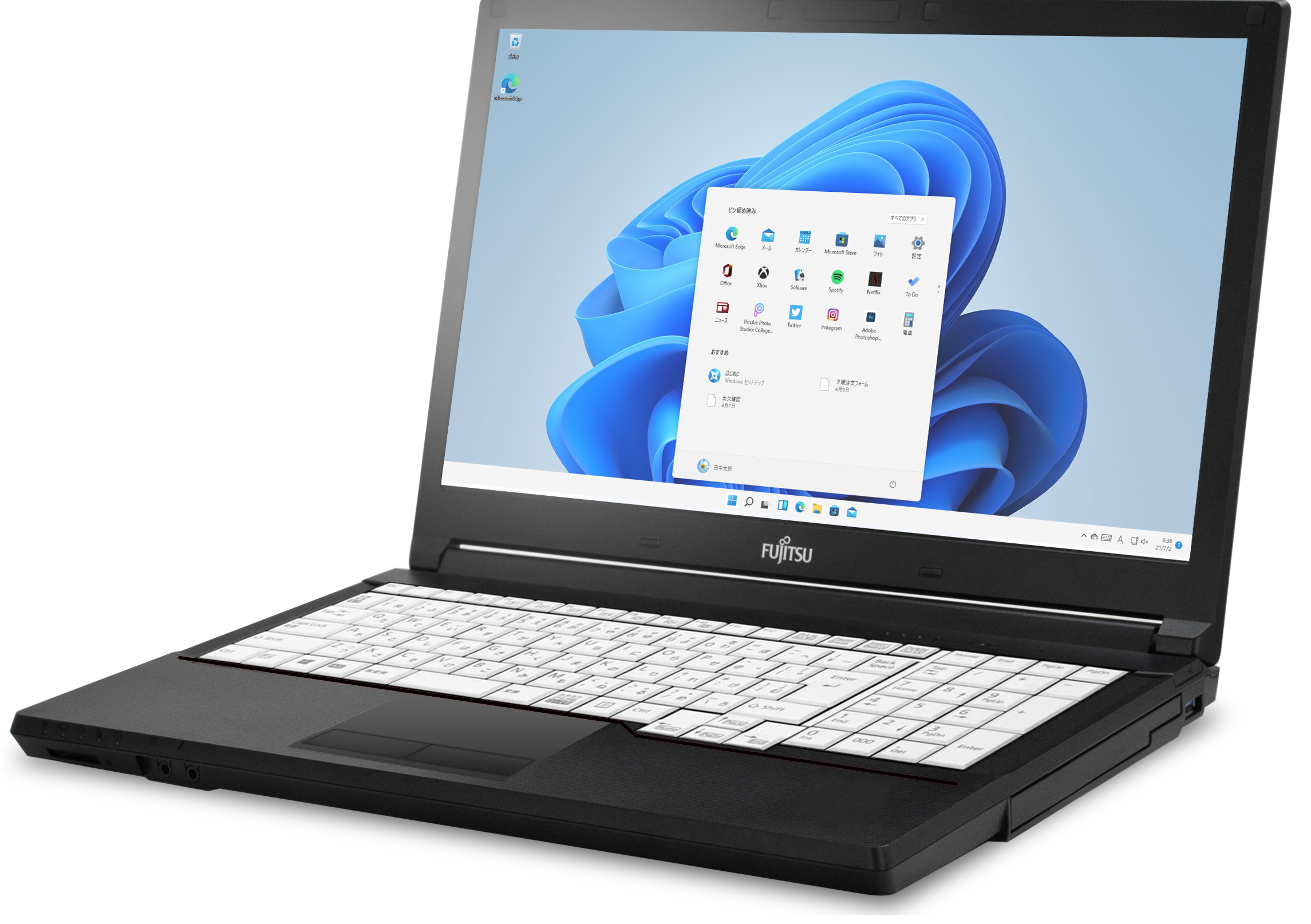 【大画面15.6インチ・テンキー搭載】FUJITSU LIFEBOOK A577 Core i5 第7世代 メモリ 8GB SSD 256GB 15.6インチ office付き ノートパソコン 180日間返金保証