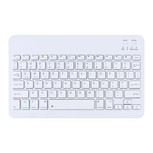 Bluetooth キーボード ワイヤレス 無線 薄型 ホワイト