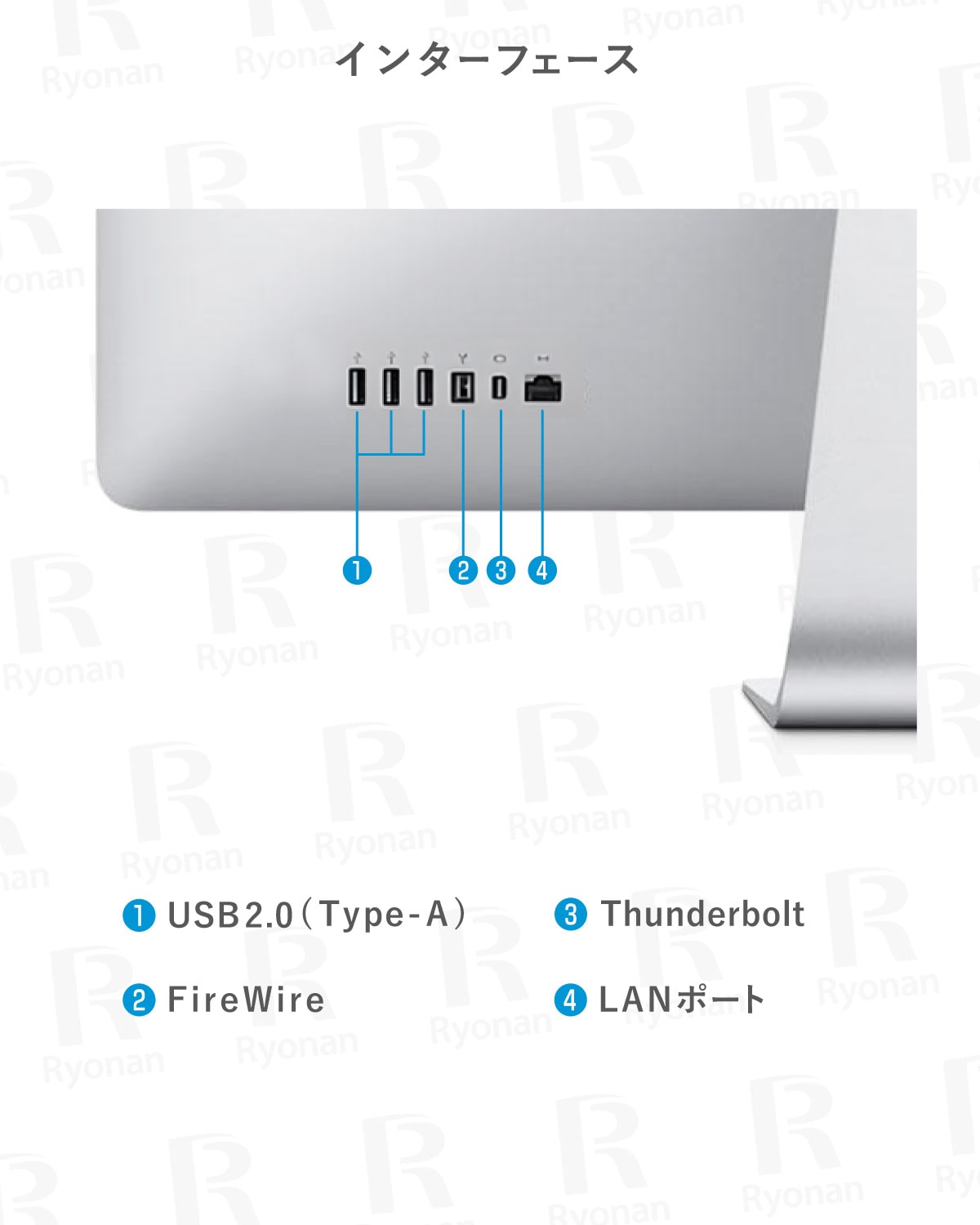 Apple Thunderbolt-Display MC914J 27インチ 液晶モニター ディスプレイ