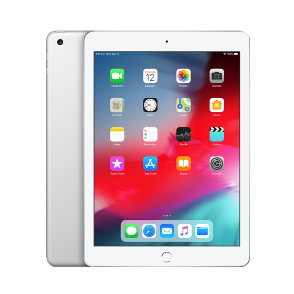 美品】iPad 32GB 2018 第6世代 シルバー 9.7インチ 美品】iPad 32GB 2018 第6世代 シルバー 9.7インチ