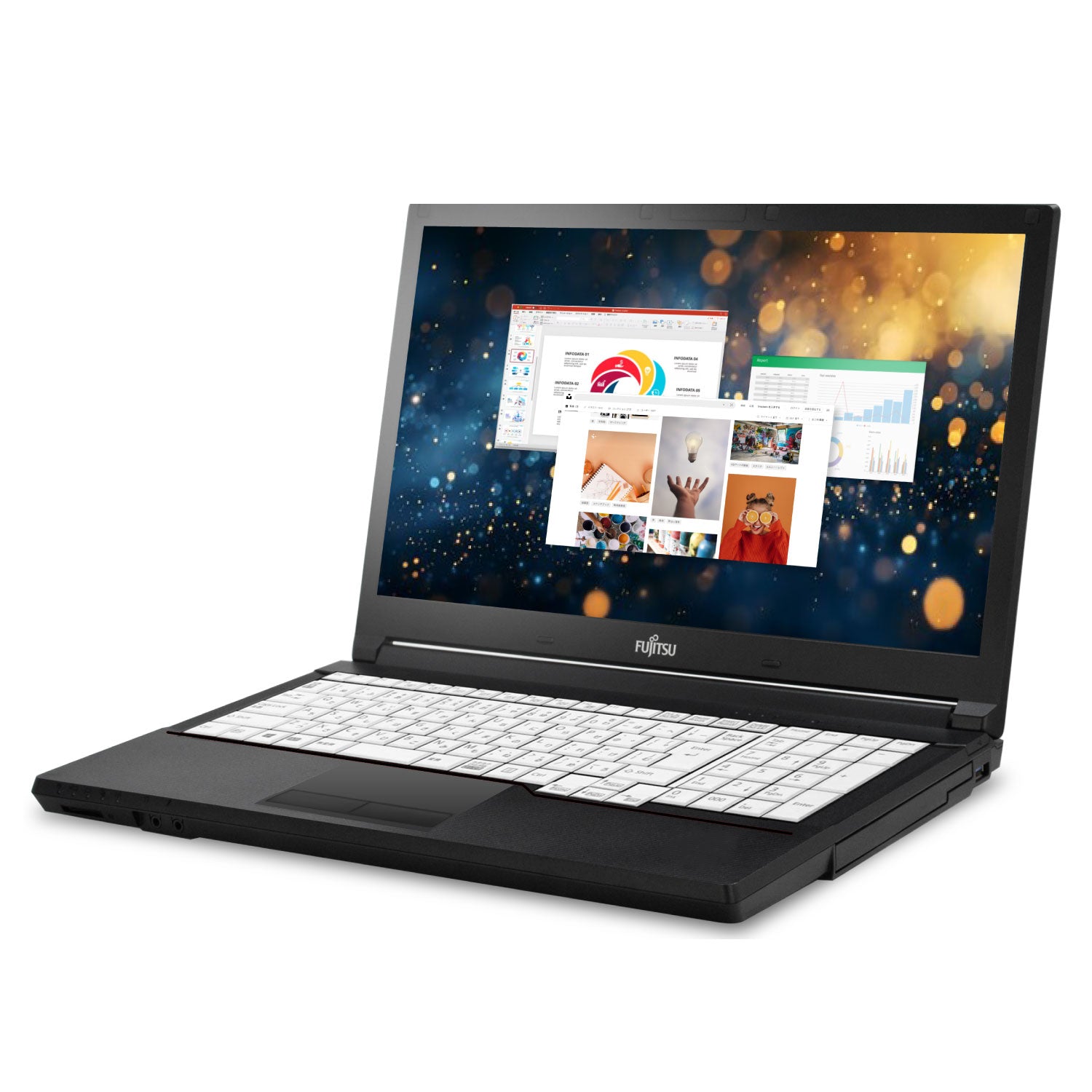 【豪華9特典】FUJITSU LIFEBOOK A5510|第10世代 Core i5 メモリ 8GB 高速SSD 256GB WPS Office付き テンキー搭載 WEBカメラ Windows11 Pro 美品 ノートパソコン 新生活応援 豪華9特典 セキュリティソフト付【365日間返金保証】