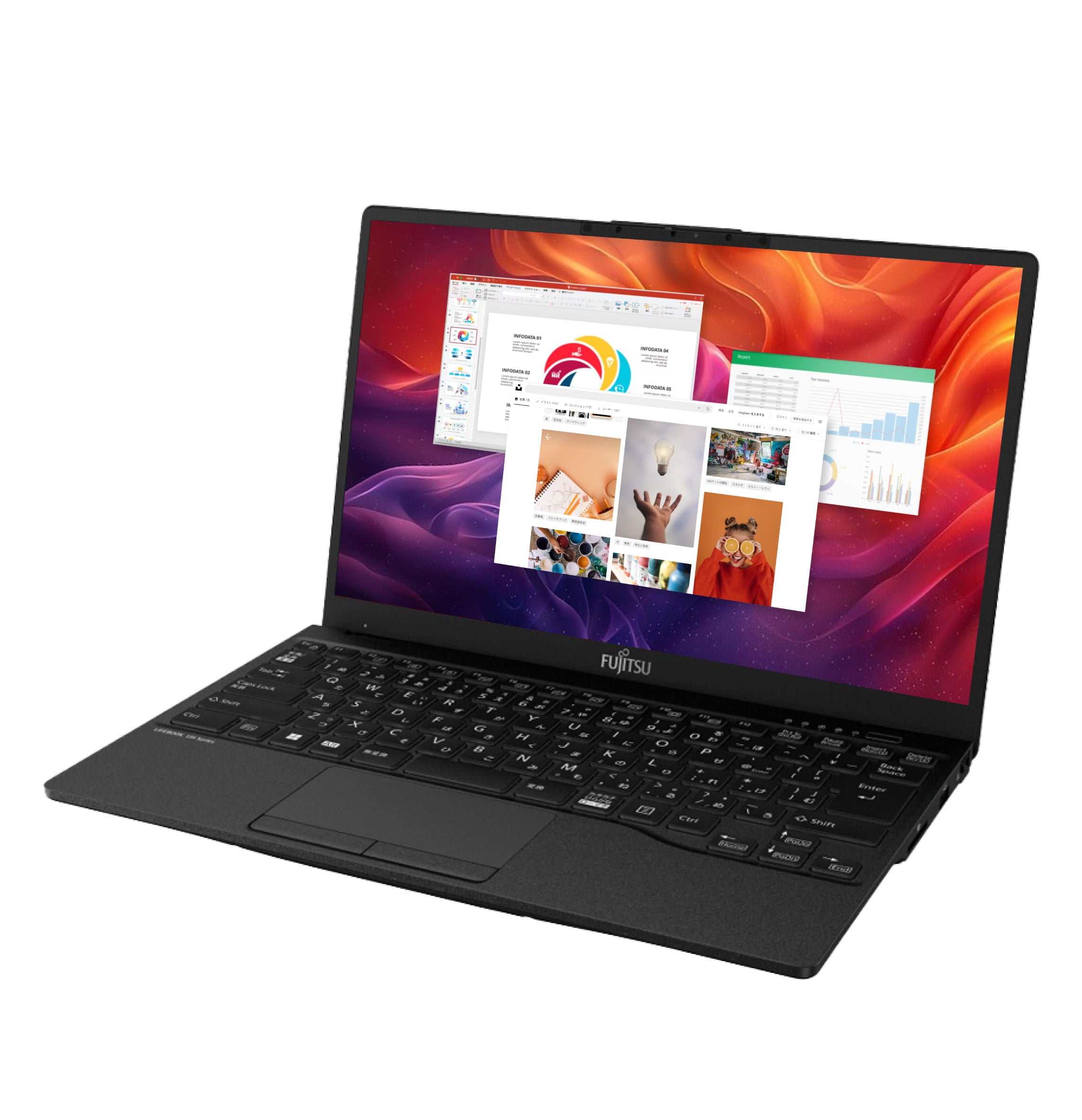 【超美品×軽量薄型モデル】FUJITSU LIFEBOOK U9311 第11世代 Core i5 メモリ 8GB SSD 256GB 13.3インチ WPS Office付き WEBカメラ Windows11 Pro ノートパソコン【180日間返金保証】