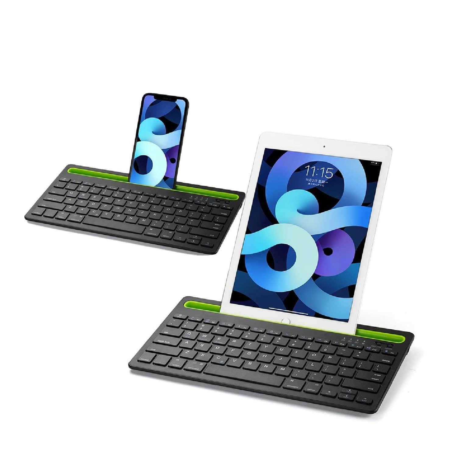 Bluetooth キーボード ワイヤレス 無線 薄型 ブラック バッテリー駆動 USB-C