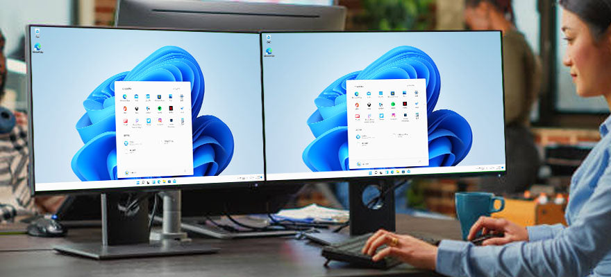 パソコンの2画面表示方法<br>デュアルモニター設定と作業効率アップのコツ