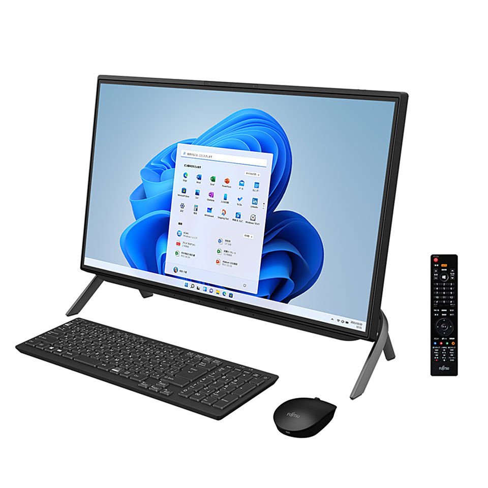 FUJITSU 富士通 ESPRIMO FH77/F3B 第11世代 Core i7 23.8インチ デスクトップパソコン【100日間返金保証】
