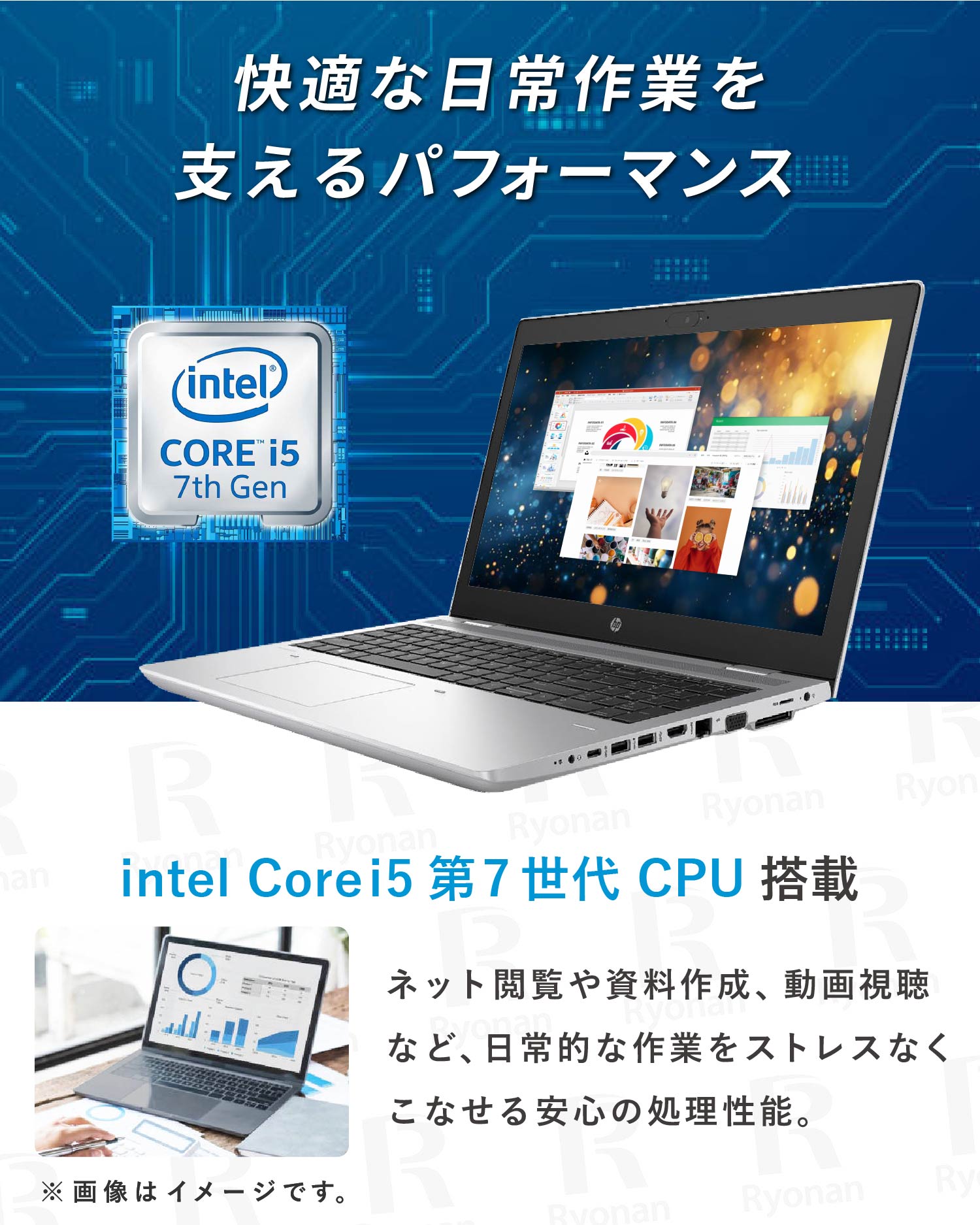 【初夏7特典】HP Probook 650 G4｜整備済み 美品 Core i5 メモリ 8GB ストレージ 256GB 大画面 15.6型 テンキー搭載 指紋センサー｜WPS Office付き Webカメラ ノートパソコン 夏応援 豪華7特典 セキュリティソフト 新品PCスタンド 無線マウス【5年間返金保証】