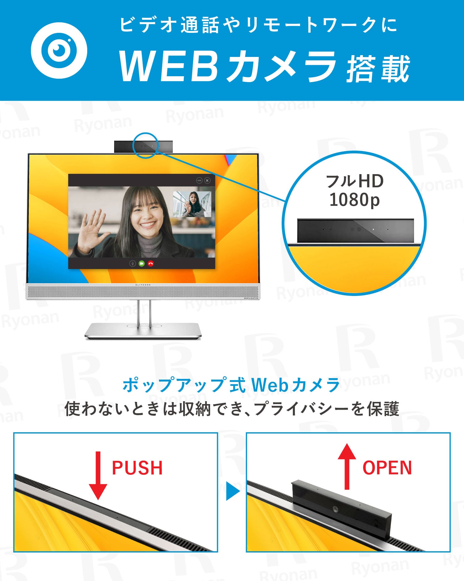 【訳あり】HP ProOne 800G5 AIO 第9世代 Core i3 メモリ 16GB SSD 1TB 23.8インチ 一体型デスクトップ【180日間返金保証】