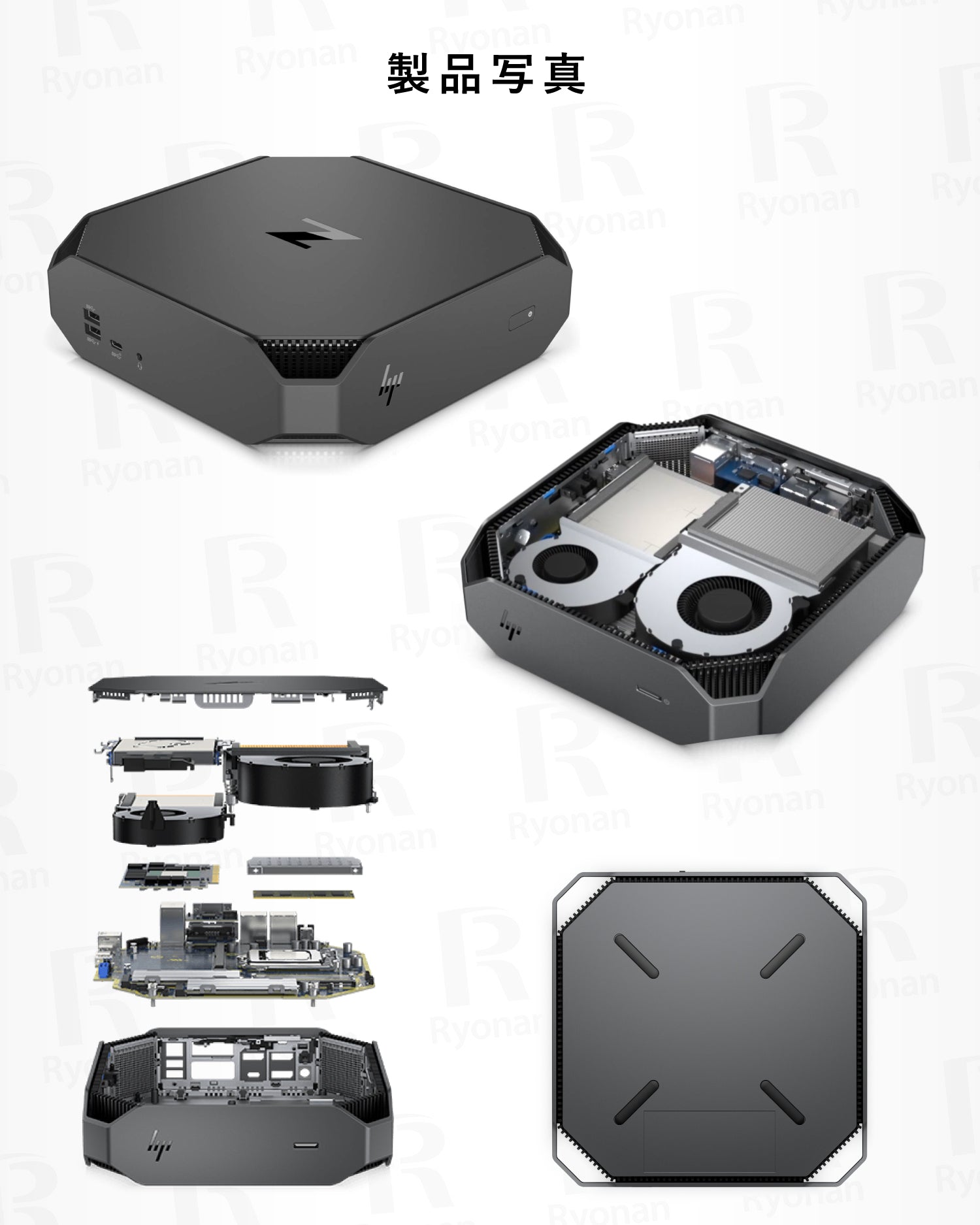 HP Z2 mini G4 CPU Xeon E2224G グラボ NVIDIA Quadro P600