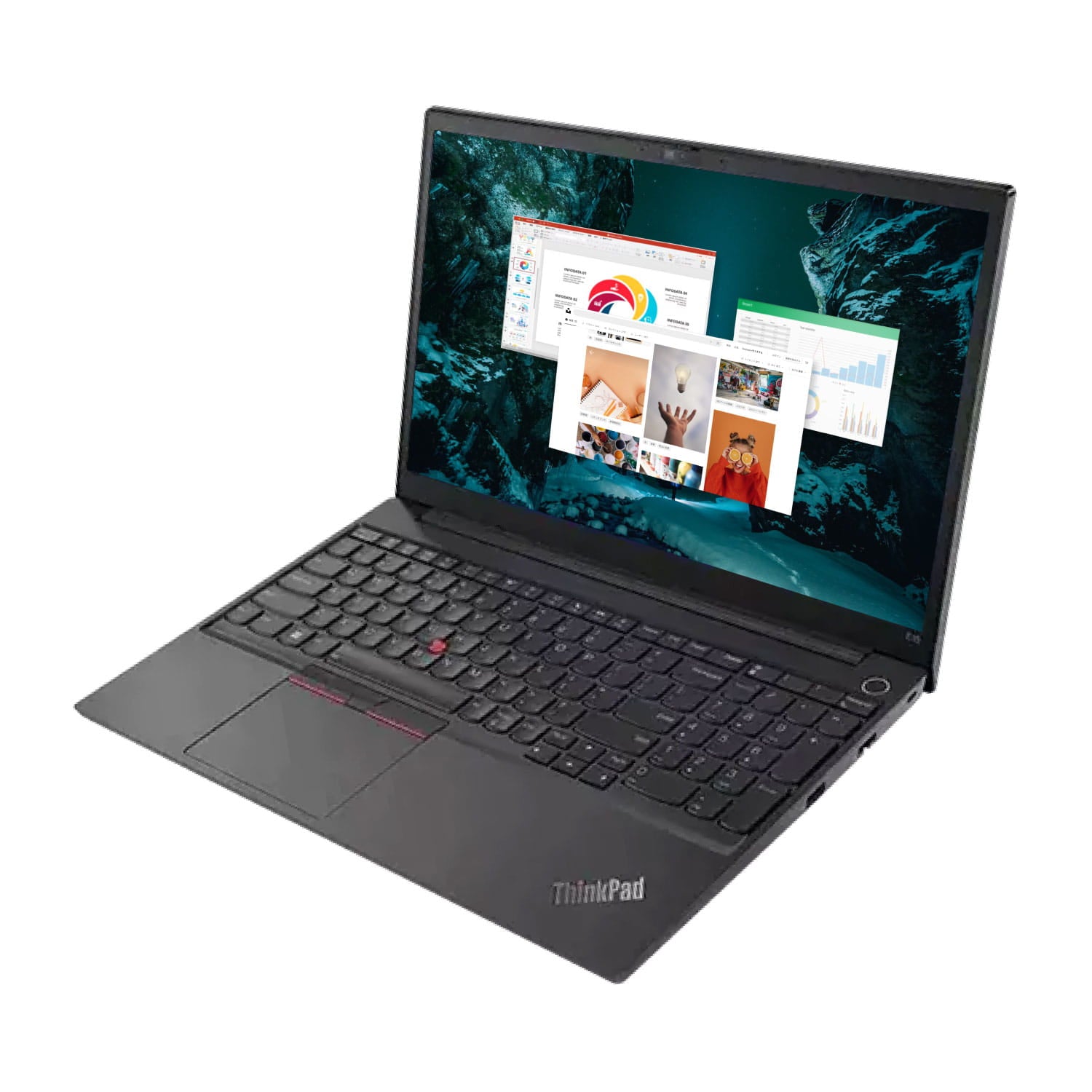 【豪華9特典】Lenovo ThinkPad E15 Gen2 ｜ 第11世代 Core i5 メモリ 8GB SSD 256GB 15.6インチ WPS Office付き 無線マウス WEBカメラ搭載 テンキー Windows11 Pro 美品 ノートパソコン 新生活応援 セキュリティソフト付【365日間返金保証】