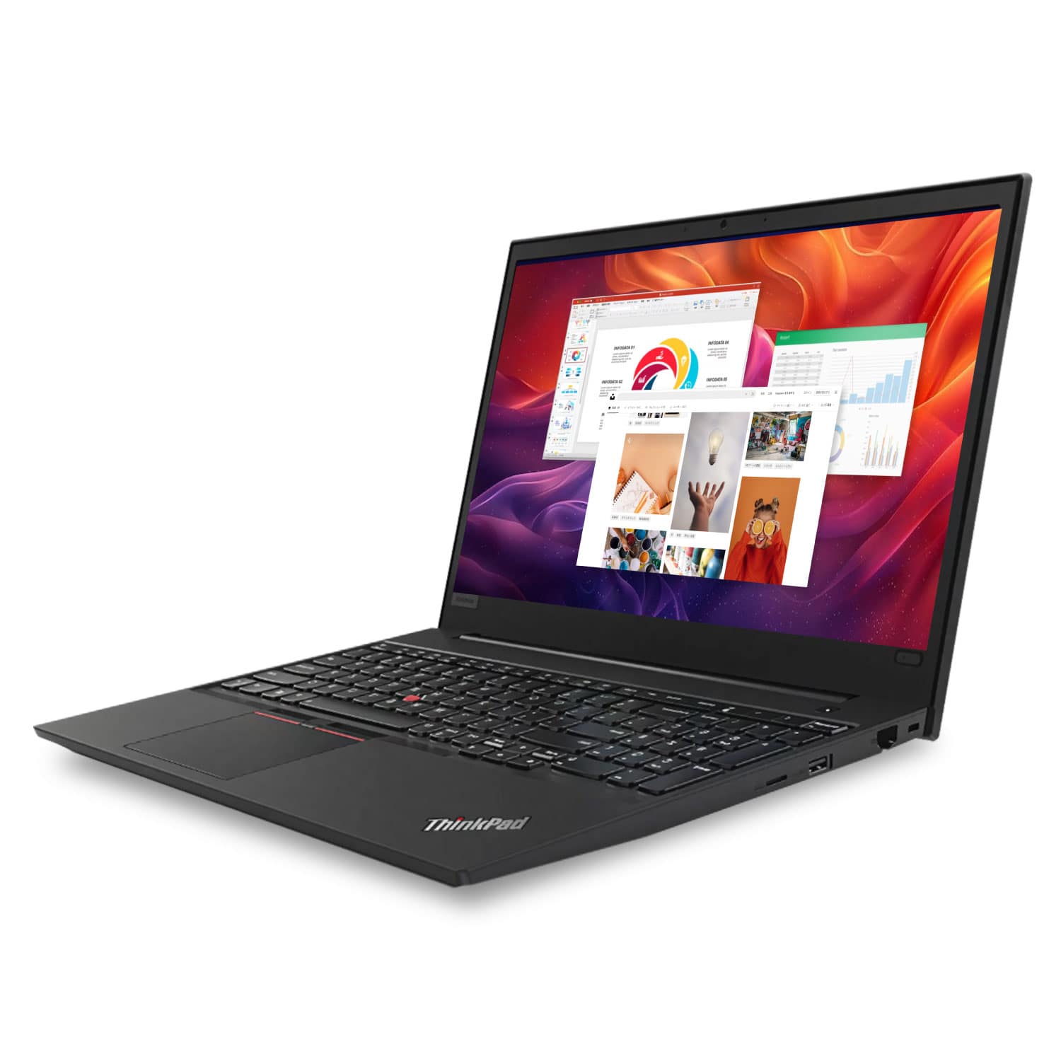Lenovo ThinkPad E585 AMD Ryzen5 2500U メモリ 16GB SSD512GB 15.6インチ ノートパソコン