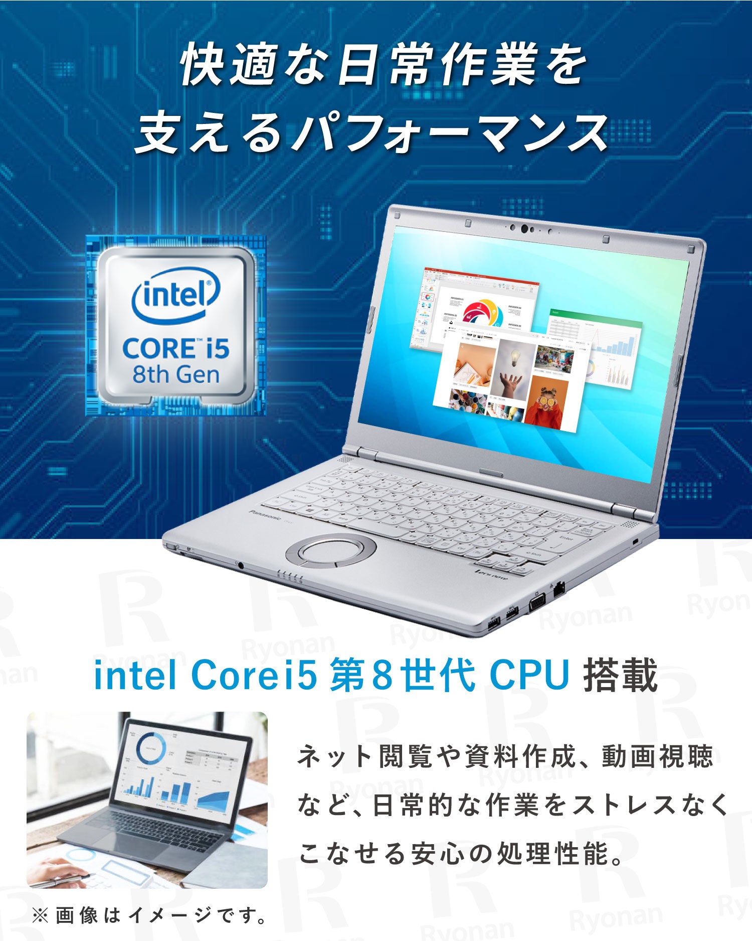 初夏7特典】Panasonic Let's note CF-SV8｜第8世代 Core i5 高性能 美
