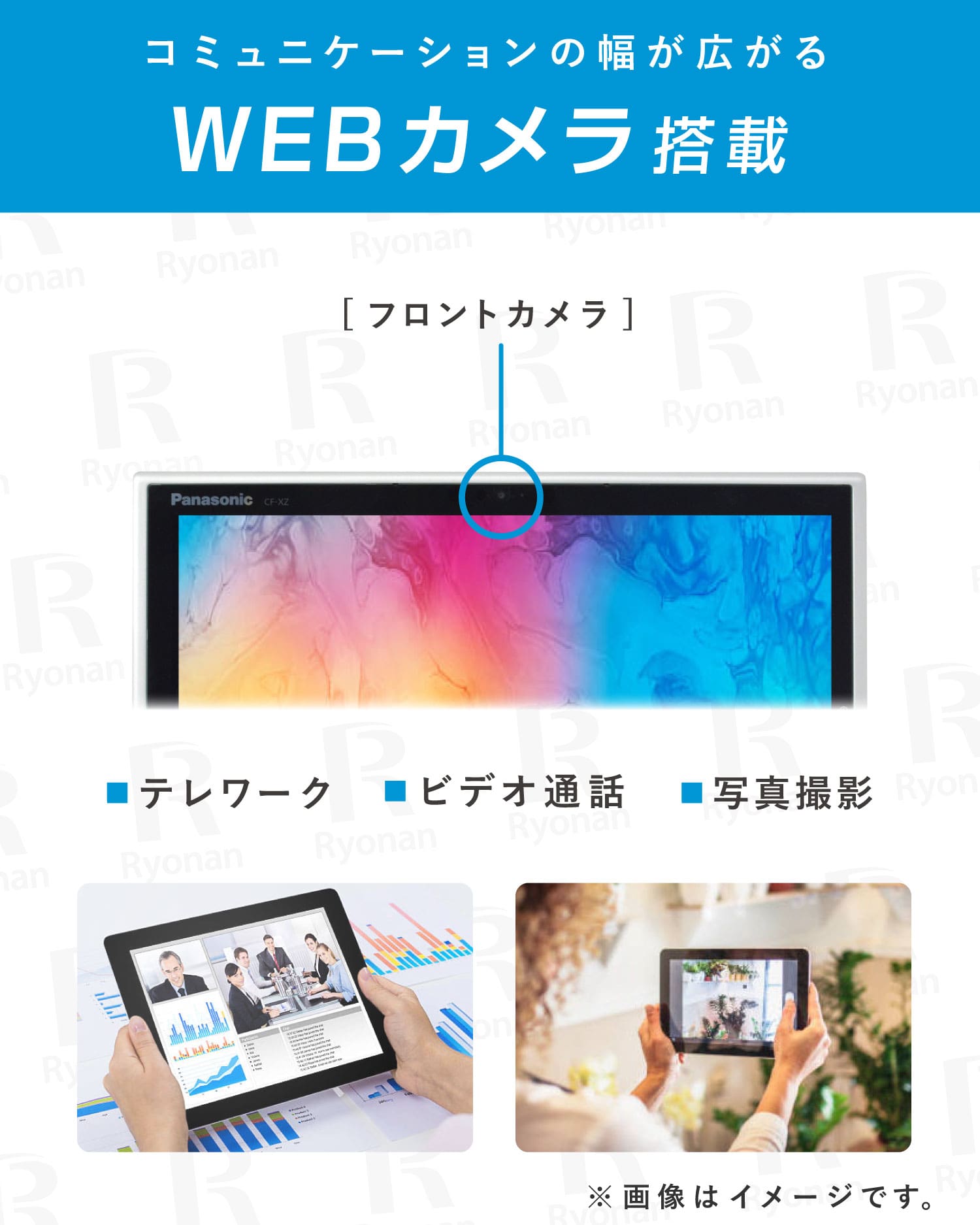 Panasonic Let's note CF-XZ6 Core i5 メモリ 8GB ストレージ M.2 SSD 256GB 12インチ ノートパソコン【180日間返金保証】